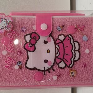Hello Kitty Pink Fuzzy Journal